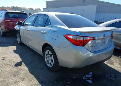 2016 Toyota Corolla S z USA, uszkodzony, nr VIN 2T1BURHE4GC555499